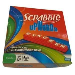 Scrabble Upwords Parker Brothers Letter Tiles Word